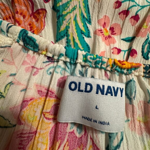 ❤️NWT OLD NAVY SPRING/SUMMER FLORAL PRINT TOP LARGE - Picture 9 of 9